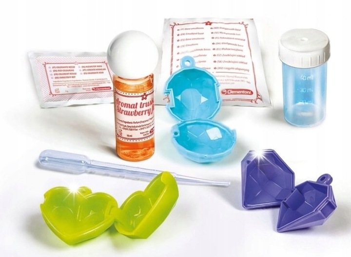 Clementoni Laboratorium do Tworzenia Błyszczyków Balsamy do Ust