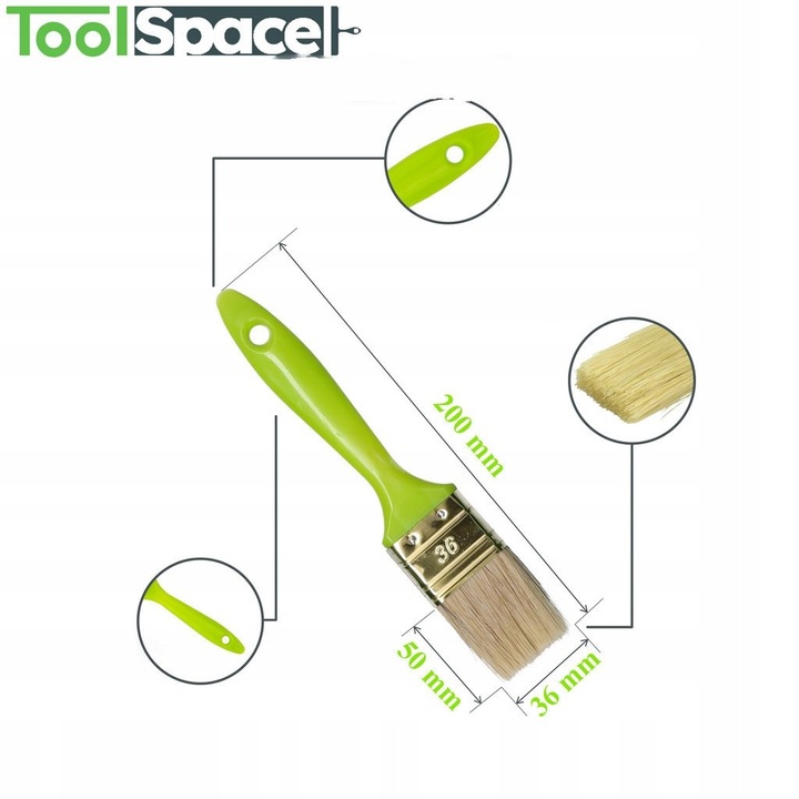 ZESTAW MALARSKI WAŁEK PĘDZEL KUWETA ŚCIANY SUFITY