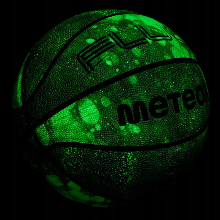 Piłka do koszykówki do kosza świecąca fluorescencyjna Basketball
