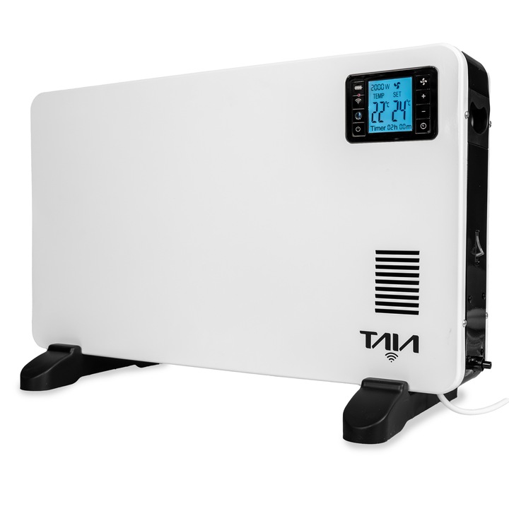 GRZEJNIK ELEKTRYCZNY KONWEKTOROWY TERMOSTAT FARELKA MOC 2000W WIFI 4