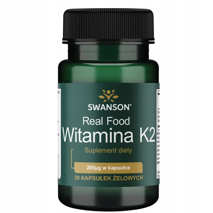 NATURALNA WITAMINA K2 MK-7 200mcg KOŚCI SWANSON