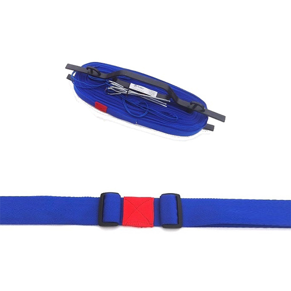 Linie boiska do badmintona REGULOWANE czerwone