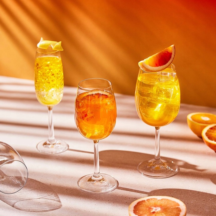 Kieliszki do wina czerwonego Pure KROSNO 6x 390ml aperol spritz