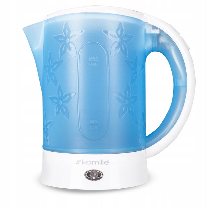 CZAJNIK ELEKTRYCZNY TURYSTYCZNY PRZENOŚNY MAŁY 0,6 L MOCNY 650 W