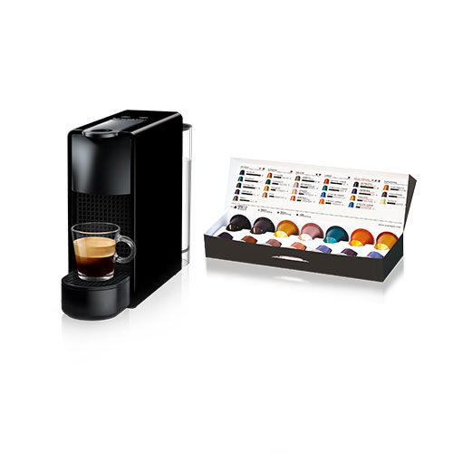 Ekspres na kapsułki KRUPS-NESPRESSO Essenza Mini XN1108 Czarny