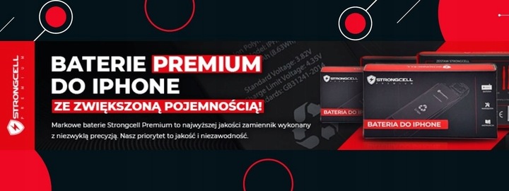 Bateria iPhone SE 2020 STRONGCELL, A2275, A2298 Większa Pojemność ŚWIEŻA