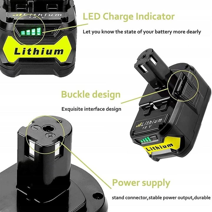 Akumulator Bateria do RYOBI ONE+ 18V 5,0Ah