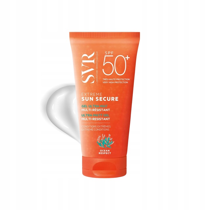 SVR SUN SECURE EXTREME SPF50+ matujący żel ochronny do opalania 50 ml