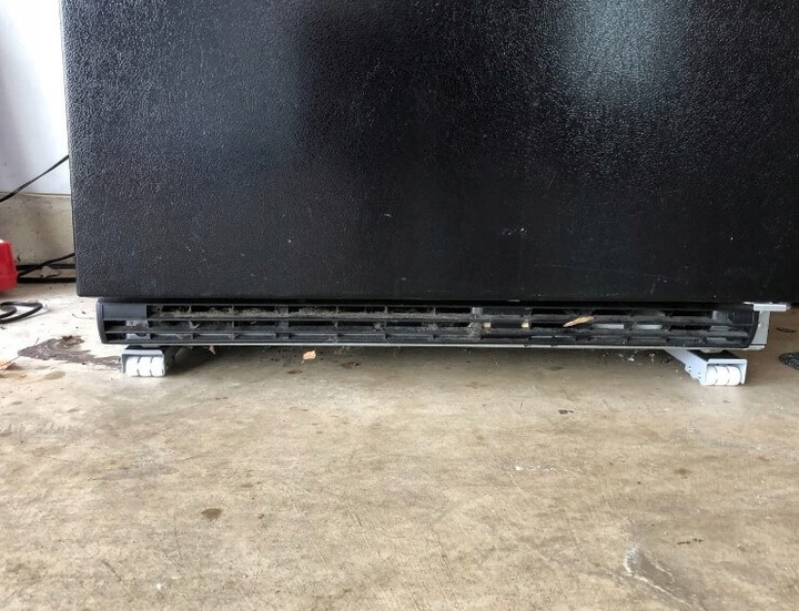 PODSTAWA RUCHOMA AGD NA KÓŁKACH STOJAK ROLKI DO MEBLI 200KG X2