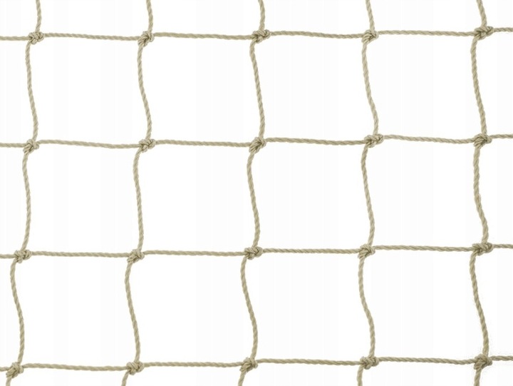 ZESTAW 8x3 GRUBA SIATKA DLA KOTA 1,5mm NA BALKON OKO 40mm BEZ WIERCENIA