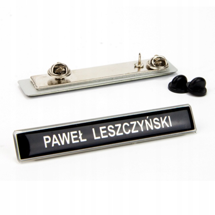 Identyfikator imienny OSP polimerowy na pinsy