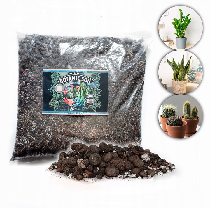 BIGOS do KAKTUSÓW i SUKULENTÓW 5L ziemia podłoże Botanic Soil