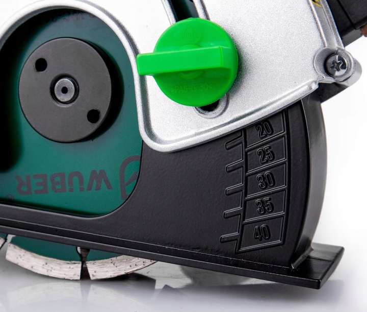 BRUZDOWNICA DO BETONU LASER 2 TARCZE WALIZKA 3100W