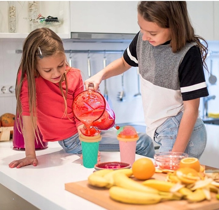 SLUSHY KUBEK DO ROBIENIA LODÓW SORBETÓW SLUSHY GRANITY KOLORY