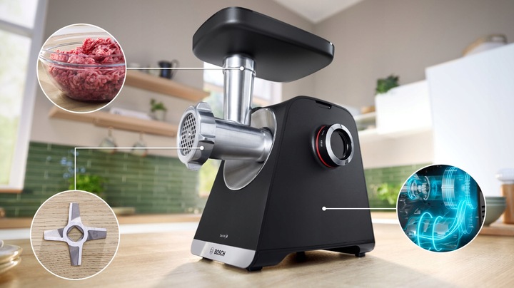 Maszynka do mięsa Bosch Serie 6 MFWS640B 2100W Bieg wsteczny