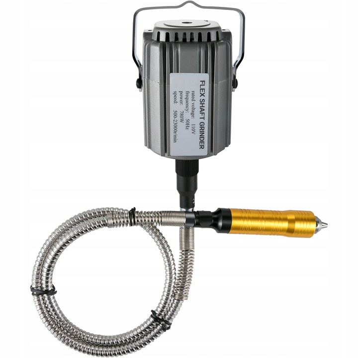 780W Flex Shaft Grinder 500-23000RPM 131PCS 1/4" Chuck Pedal DIY Tool