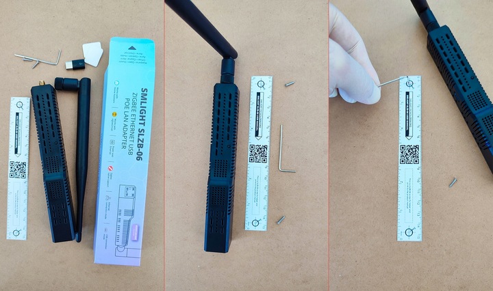 Adapter SLZB-06 Zigbee CC2652P Ethernet PoE USB LAN WIFI do Home