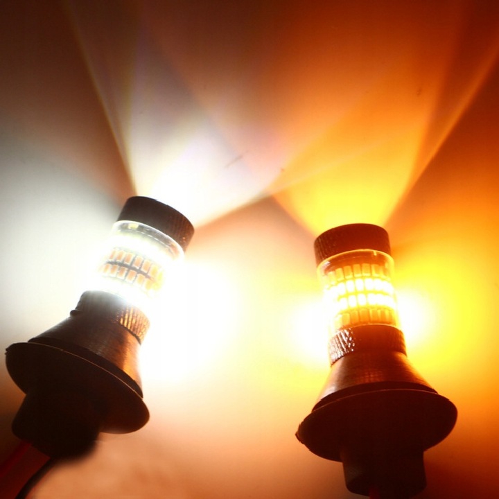 2W1 Światła DZIENNE I KIERUNKOWSKAZY LED DRL PY21W