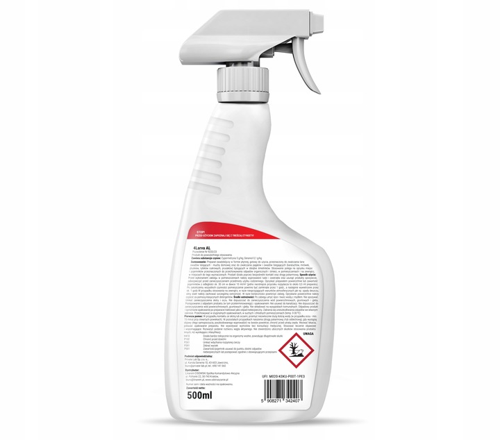 SPRAY ŚRODEK OPRYSK PREPARAT NA MUCHY I LARWY DO ŚMIETNIKÓW KOSZÓW (3 SZT)