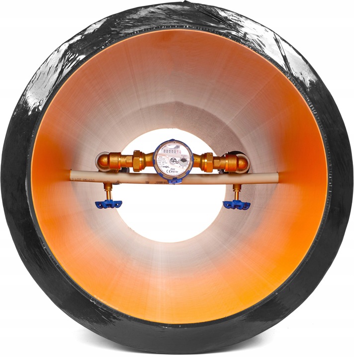 STUDNIA STUDZIENKA WODOMIERZOWA OCIEPLANA MOCNA Z ATESTEM H=1200 DN400