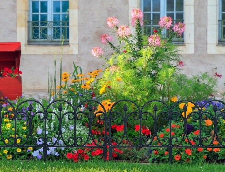 PŁOT PŁOTEK OGRODOWY PALISADA 4SZT 240CM OBRZEŻE