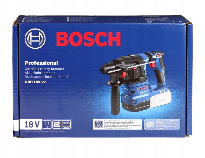 AKUMULATOROWY MŁOT GBH 18V-22 BOSCH KORPUS BODY