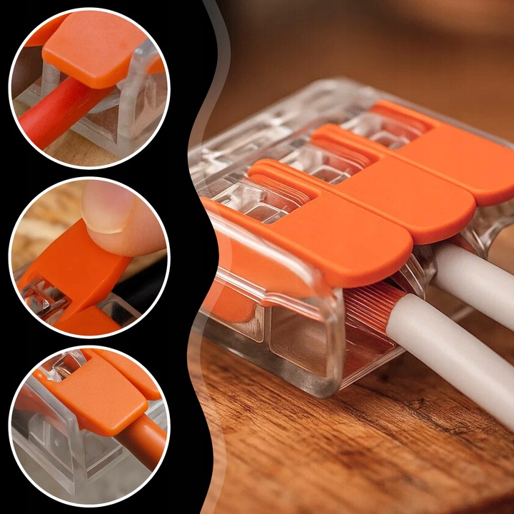 SZYBKOZŁĄCZKA SZYBKOZŁĄCZKI 55 ELEMENTÓW 2 3 5 TOROWE ZESTAW 55 SZT