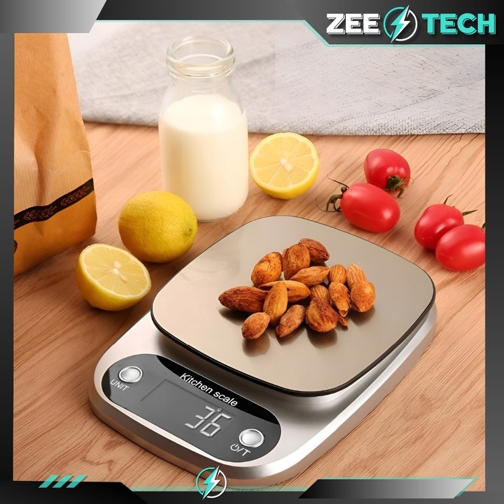 WAGA KUCHENNA ELEKTRONICZNA PRECYZYJNA 1 g | 5 kg TARA JUBILERSKA +