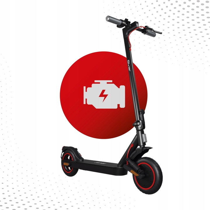 2025 Hulajnoga elektryczna Siver 10 lite 700W kierunowskazy