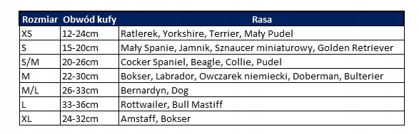 KAGANIEC DLA PSA MATERIAŁOWY REGULOWANY 20 - 26CM