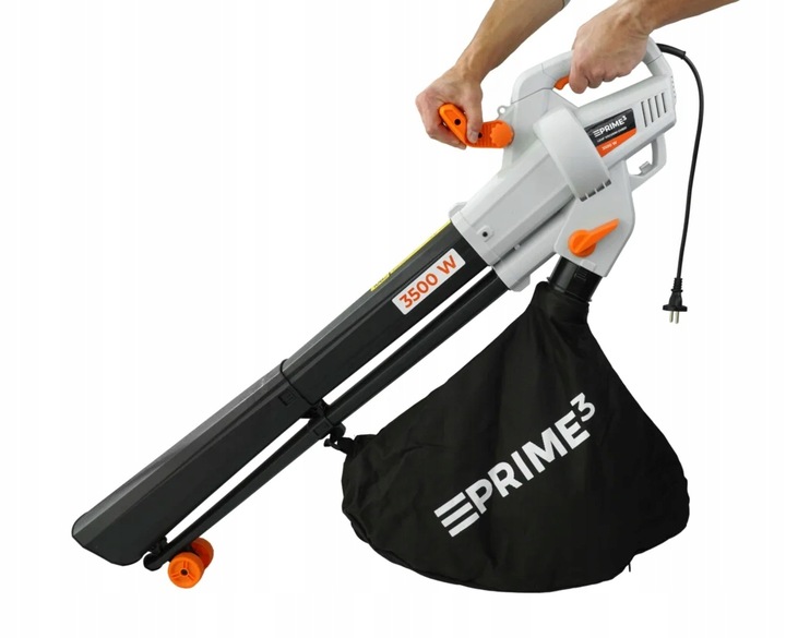 MOCNY ODKURZACZ DO LIŚCI 3500 W DMUCHAWA OGRODOWA 3w1 DMUCHAWA