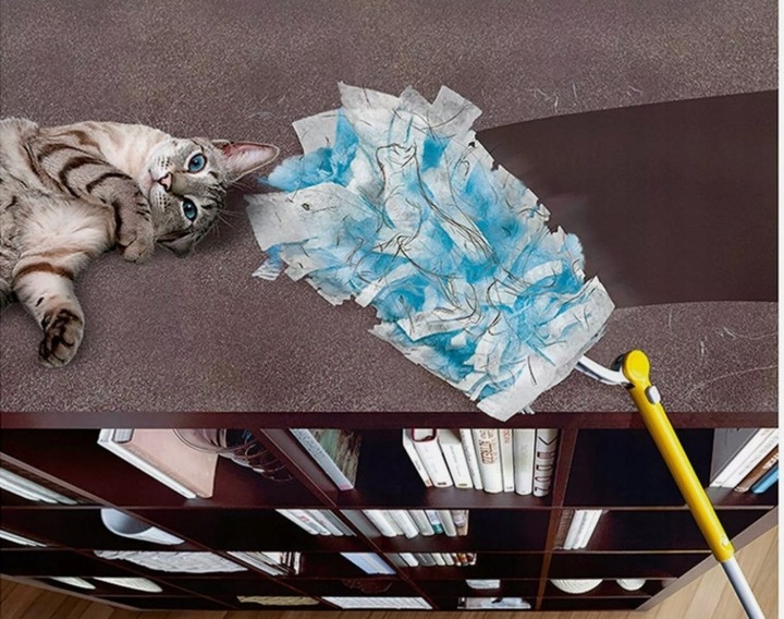 ZESTAW DO SPRZĄTANIA MIOTEŁKA DO KURZU SWIFFER DUSTER XXL + 2 WKŁADY