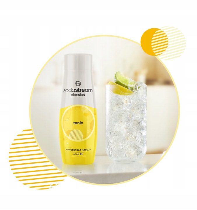 Syrop koncentrat do gazowania wody SodaStream Tonic 440 ml