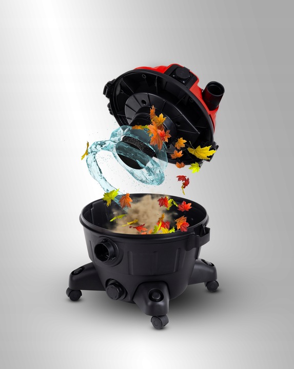 ODKURZACZ PRZEMYSŁOWY BEZWORKOWY DO GIPSU GRUZU PRZEMYSŁOWY 4000W