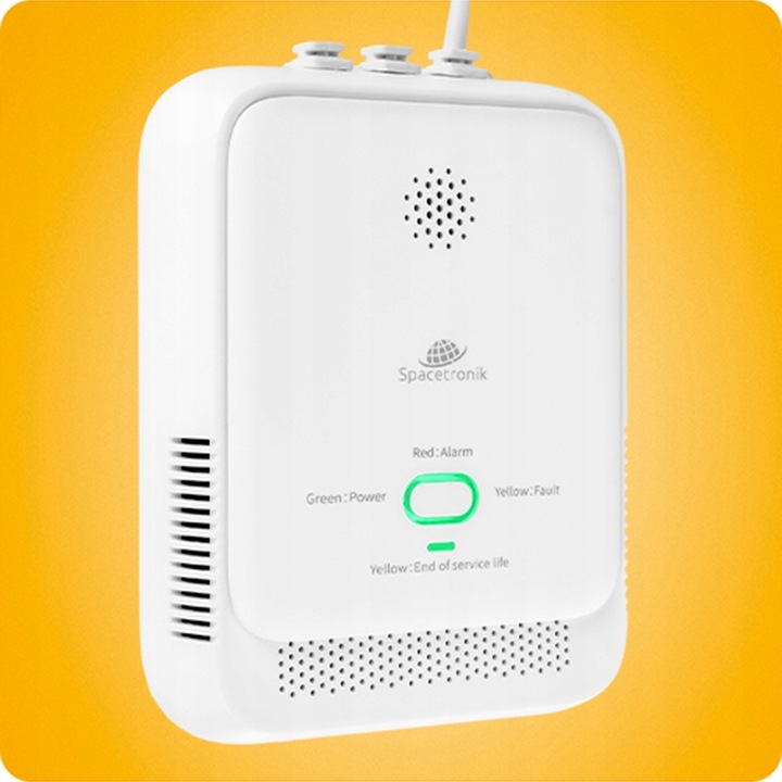 Inteligentny czujnik gazu ziemnego metan 85dB LPG Tuya WiFi Aplikacja