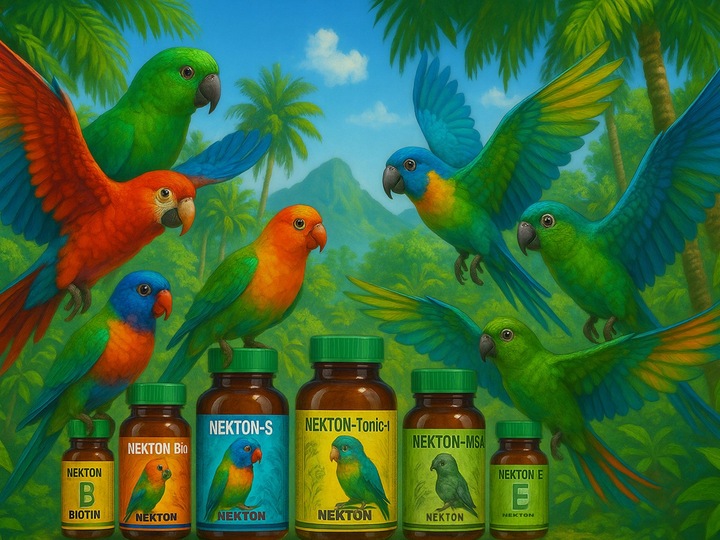Multi witamina dla wszystkich papug NEKTON S 35g