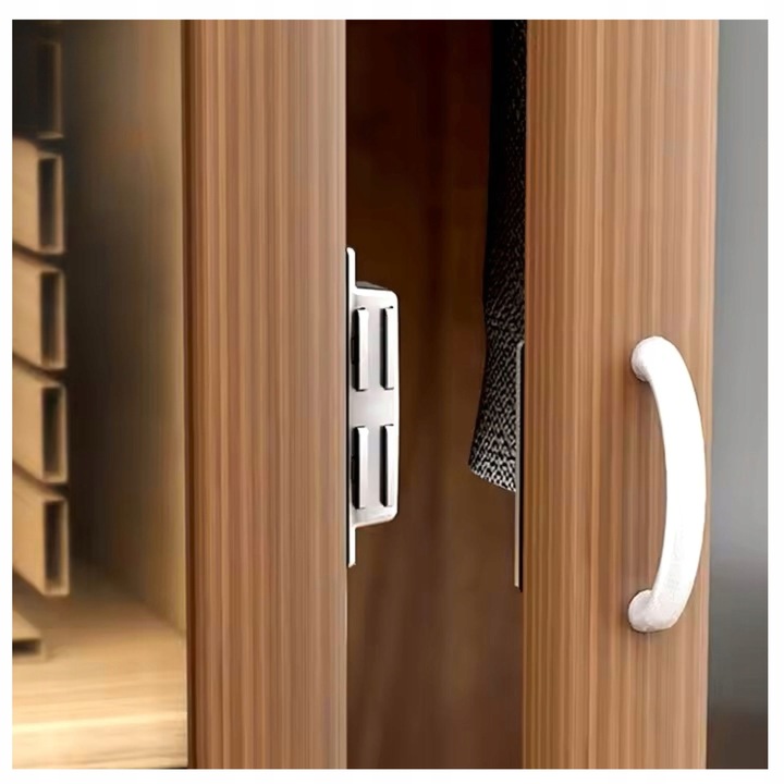 Magnes do Drzwi Szafy Przesuwnej Magnesy do Szafek Szuflad Kuchennych