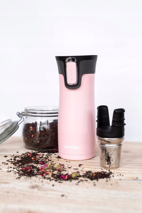 Contigo West Loop 2.0 kubek termiczny premium 470ml - Millenial Pink