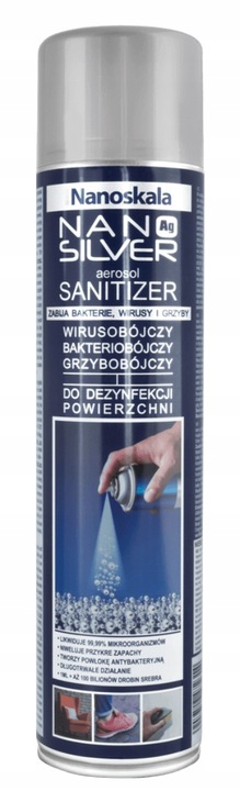 Nanoskala Nano Silver Aerosol Sanitizer 500 ml