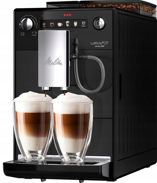 Automatyczny ekspres ciśnieniowy Melitta Latticia OT 1450 W Czarny