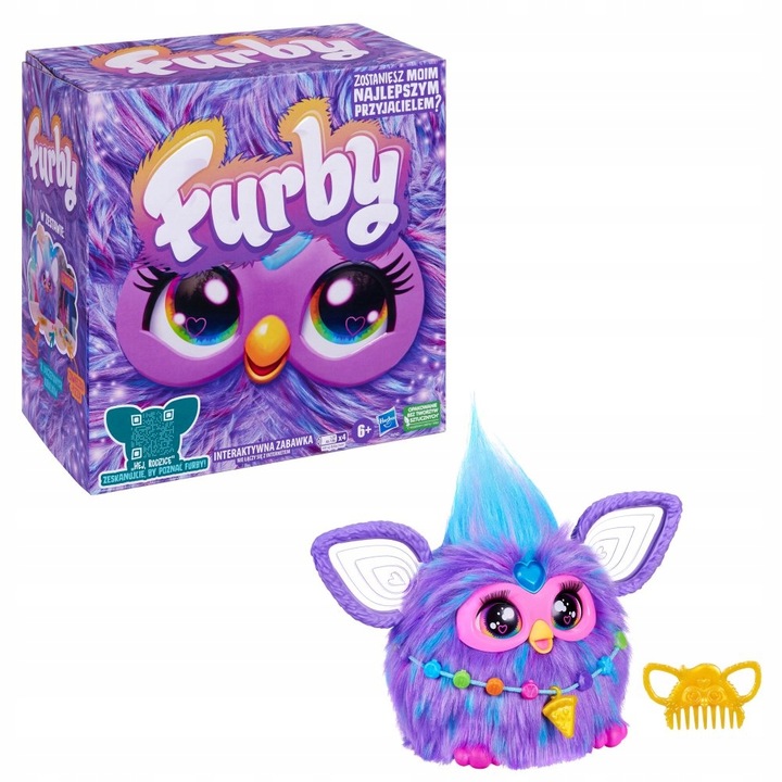 FURBY 2.0 Fioletowy Interaktywna maskotka F6743