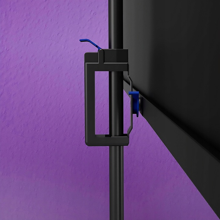 Ekran projekcyjny przenosny 84 cali 16:9 zwijany FULL HD 4K+GRATIS