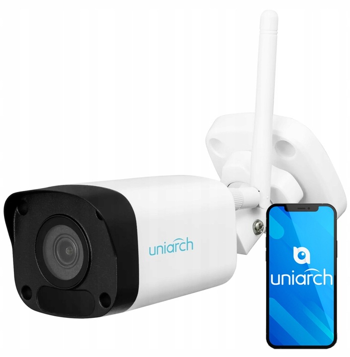 BEZPRZEWODOWA KAMERA WIFI MONITORING 2K+ ZEWNĘTRZNA ZOOM X4 UNIARCH UNIVIEW