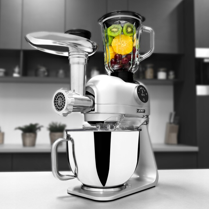 Robot kuchenny Planetarny Yoer Wielofunkcyjny 2200W misa 5,5L +39