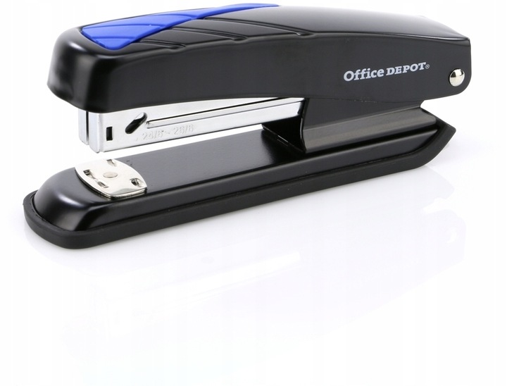 ZSZYWACZ BIUROWY do 20 kartek Viking czarny metalowy ergonomiczny