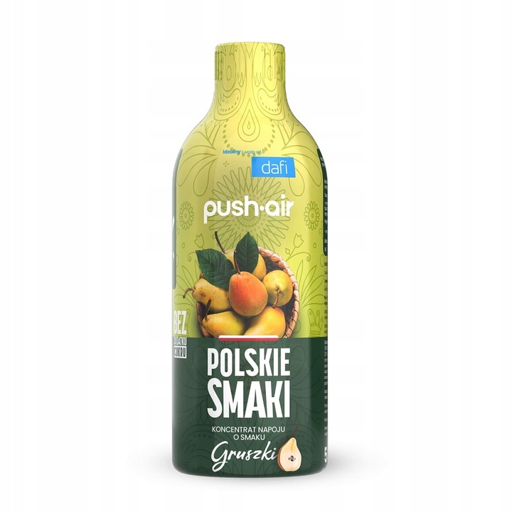 PushAir Koncentrat do Wody Gruszka Syrop Dafi 500 ml