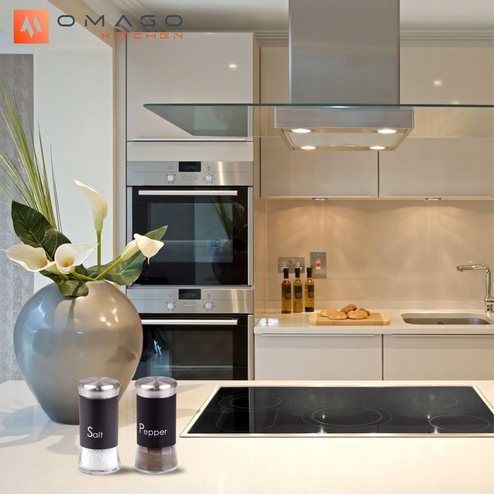 SOLNICZKA I PIEPRZNICZKA ZESTAW 2x150ml POJEMNIK NA SÓL PIEPRZ KOMPLET