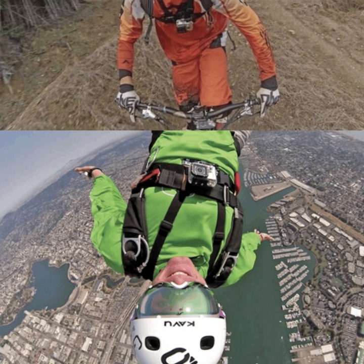 Szelki Uchwyt na Klatkę Ramiona Sunnylife GoPro Hero DJI Osmo Action