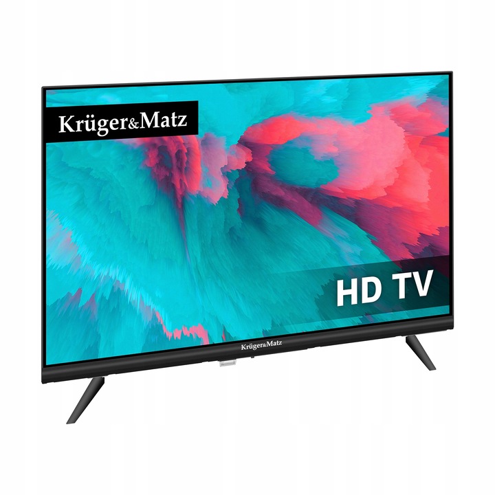 Telewizor Kruger&Matz 24" HD DVB-T2 H.265 HEVC 230/12V
