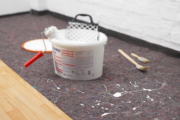 MATA MALARSKA OCHRONNA FILC Z FOLIĄ 1x10mb